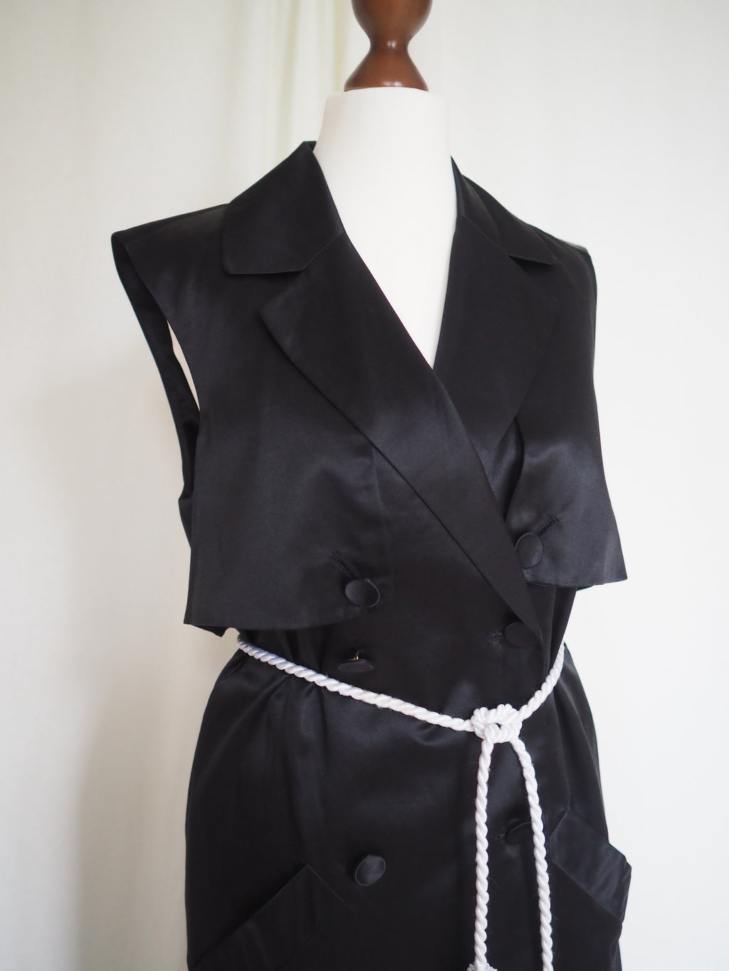 Long Silk Vest