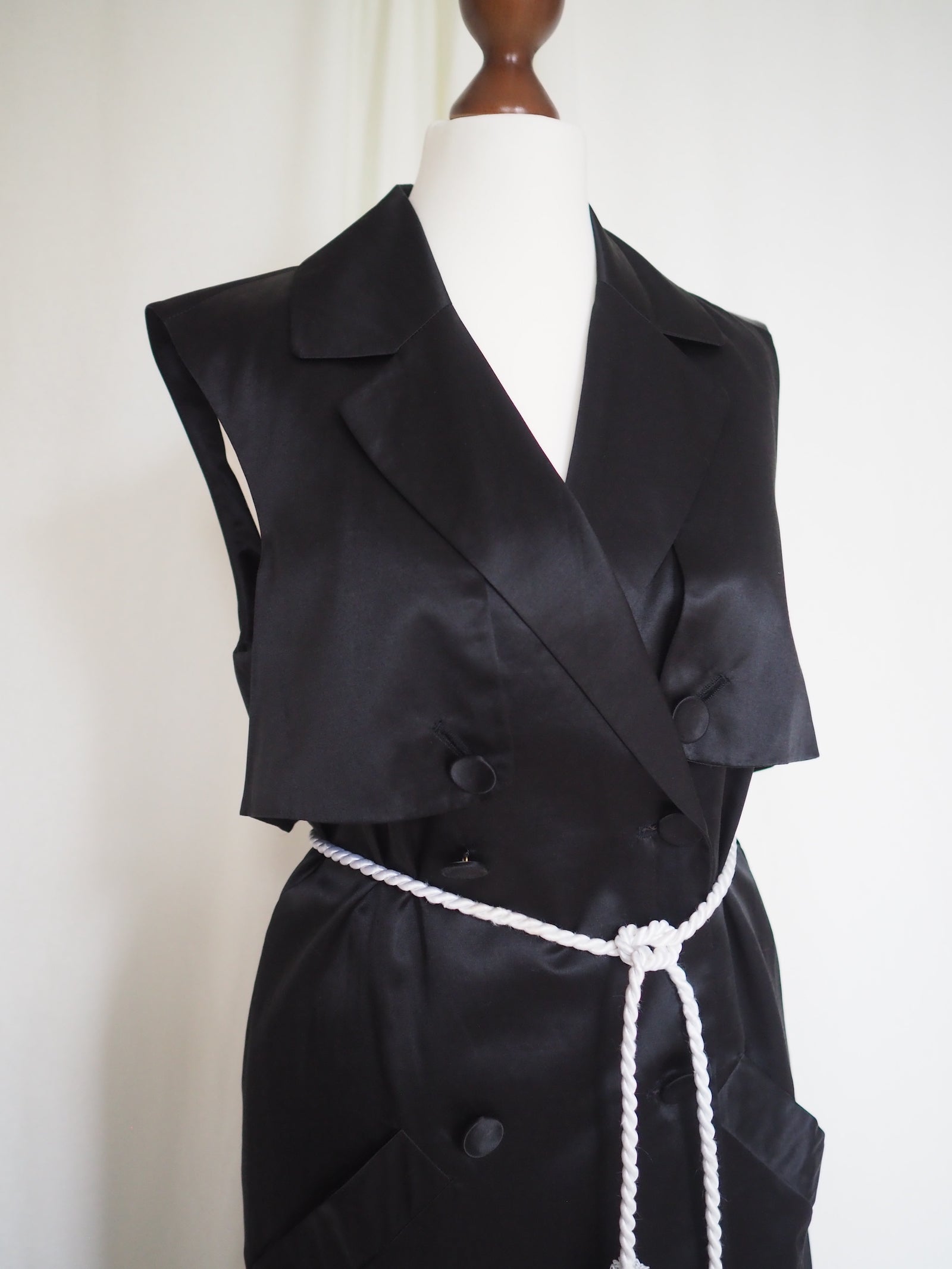 Long Silk Vest