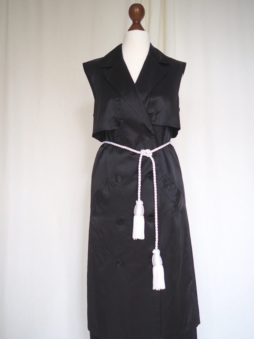 Long Silk Vest