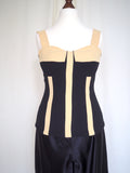 Corset-inspired Top
