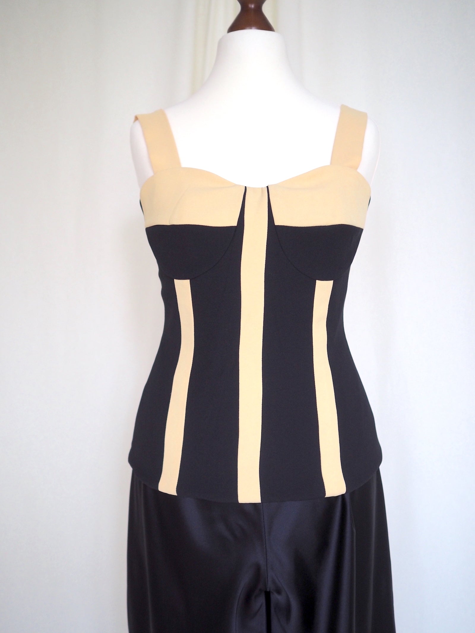 Corset-inspired Top
