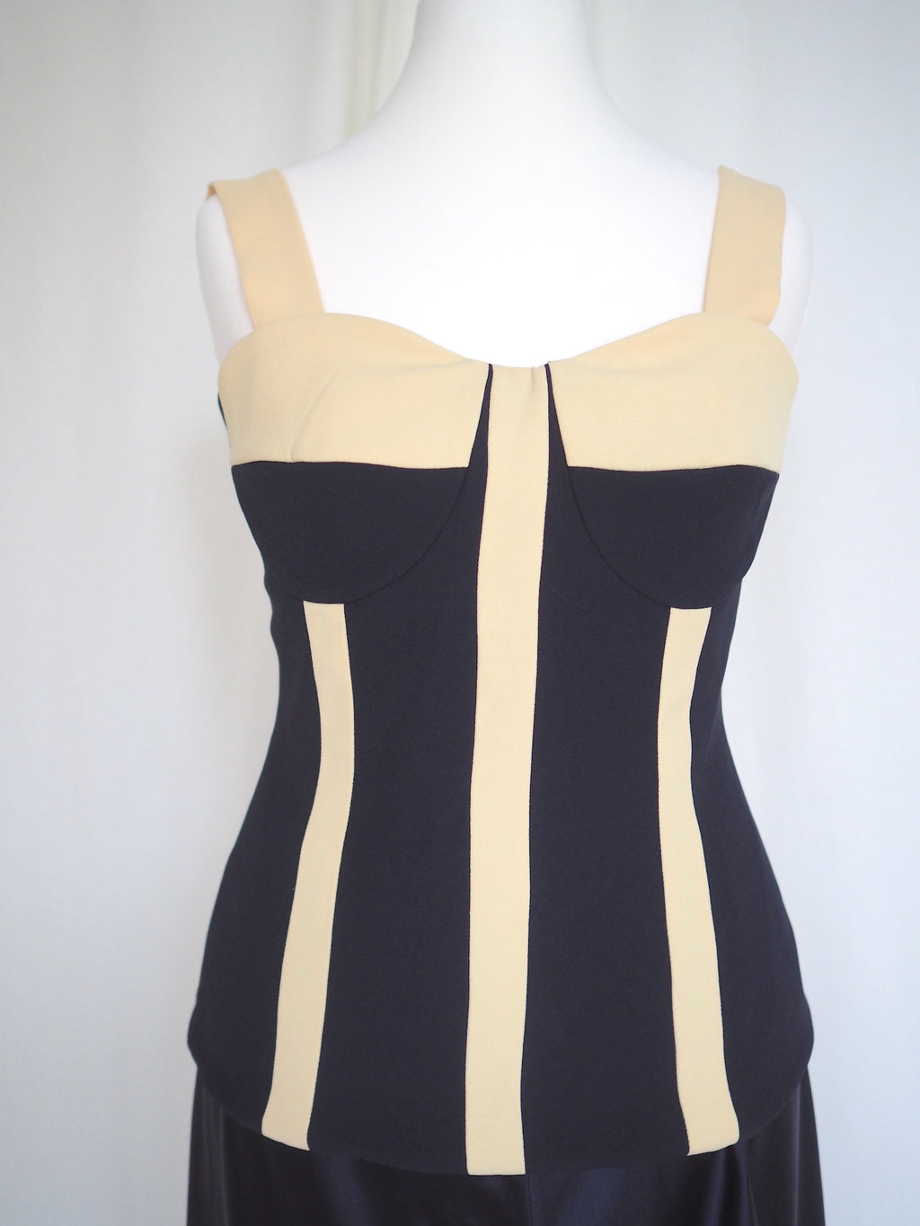Corset-inspired Top
