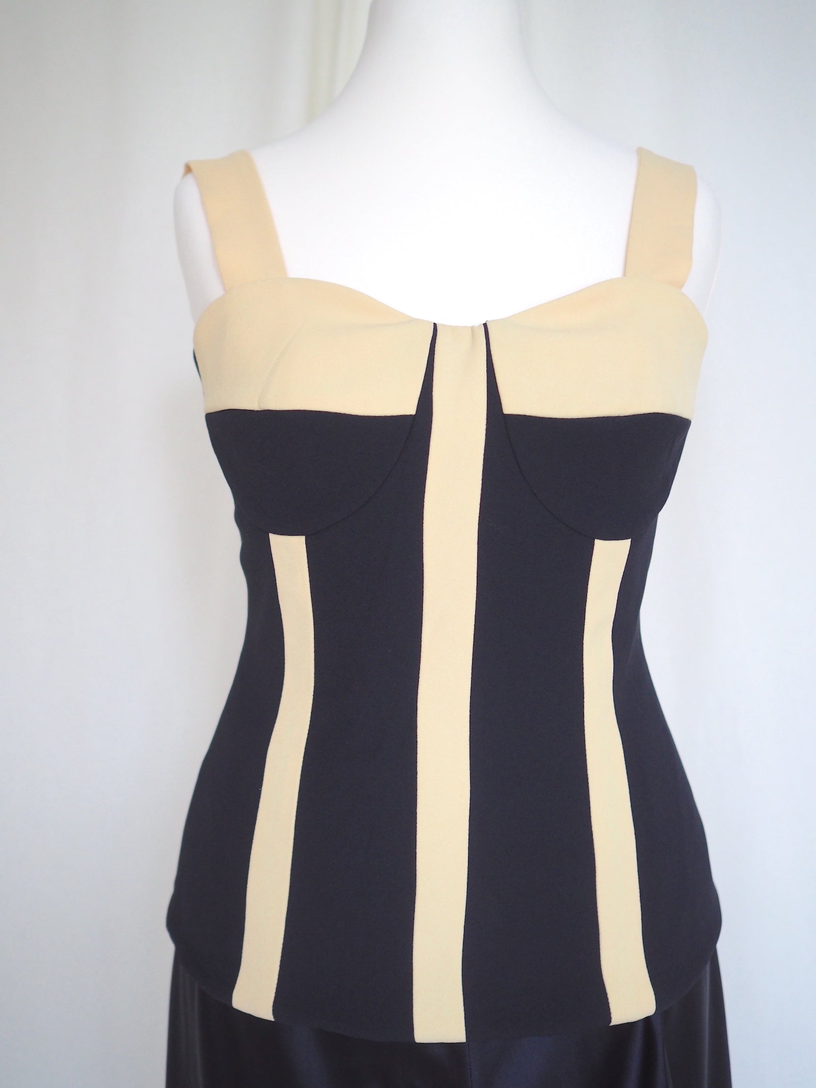 Corset-inspired Top