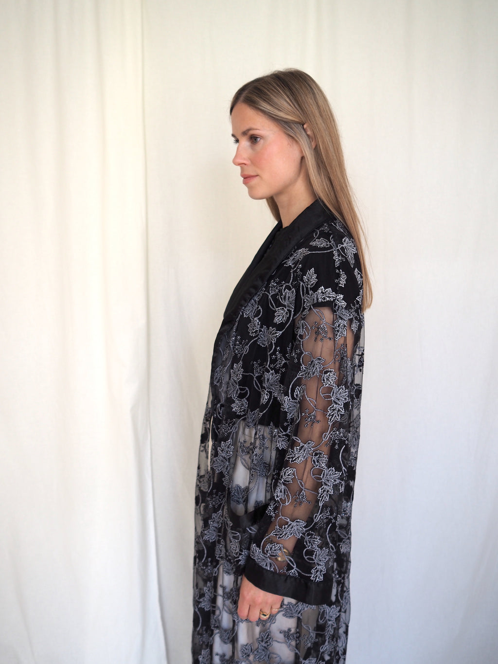 Silk Leaf Coat