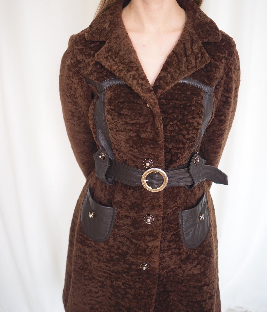 Vintage Shearling Coat