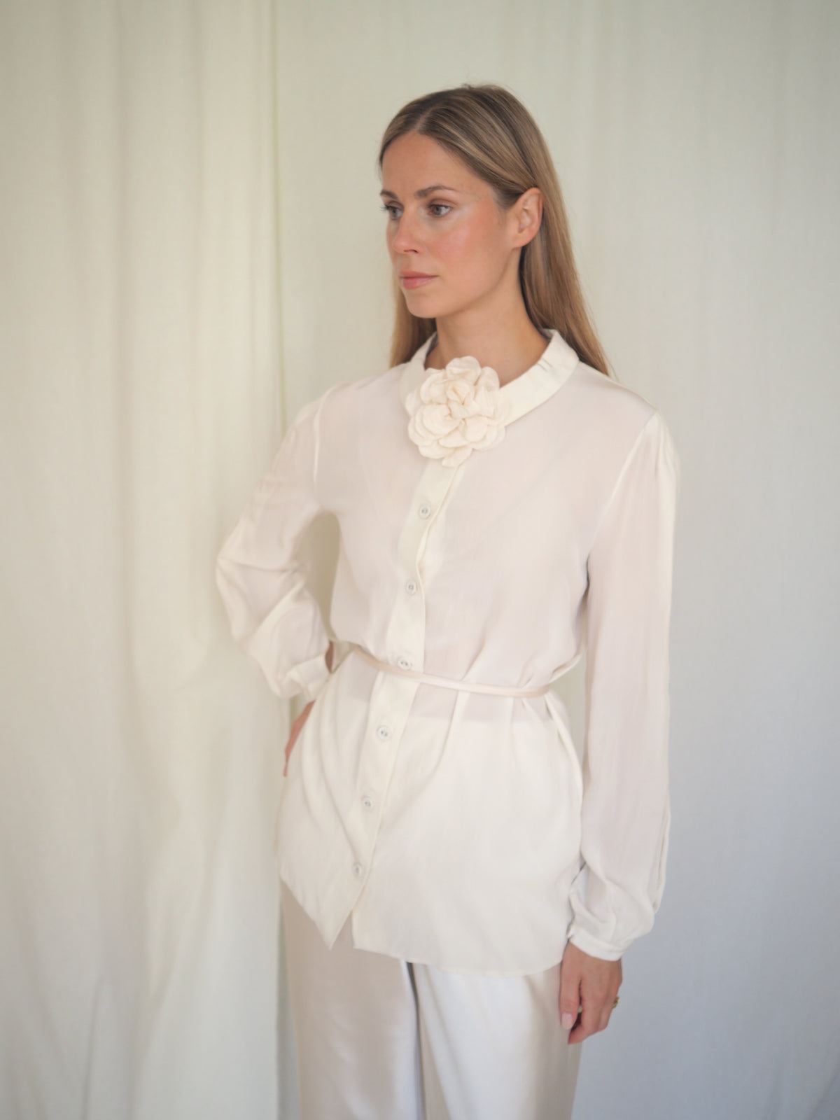 Vintage Prada Silk Blouse