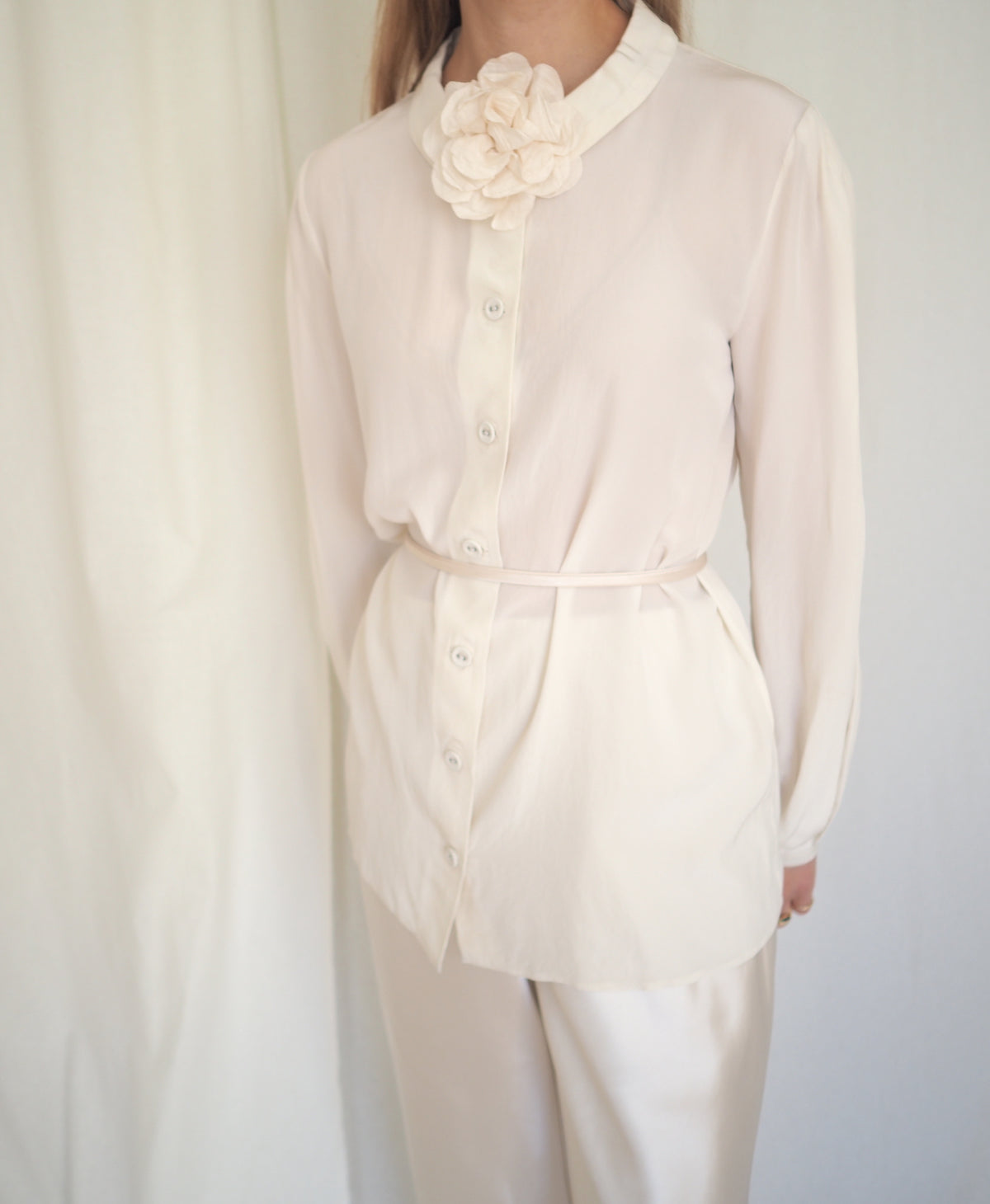 Vintage Prada Silk Blouse