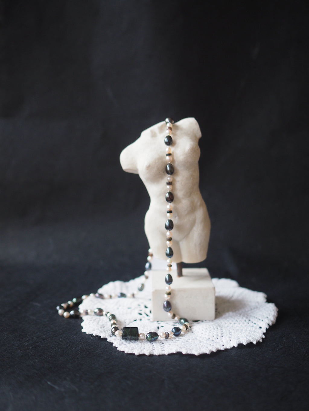 Tourmaline Pearl Necklace