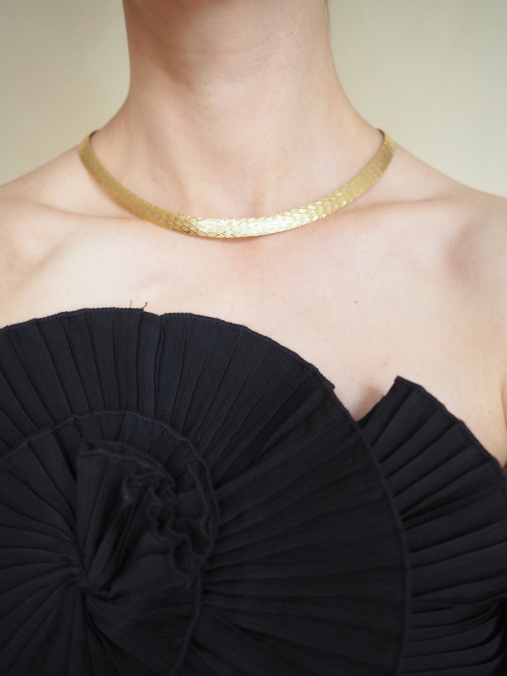 Heringbone Necklace