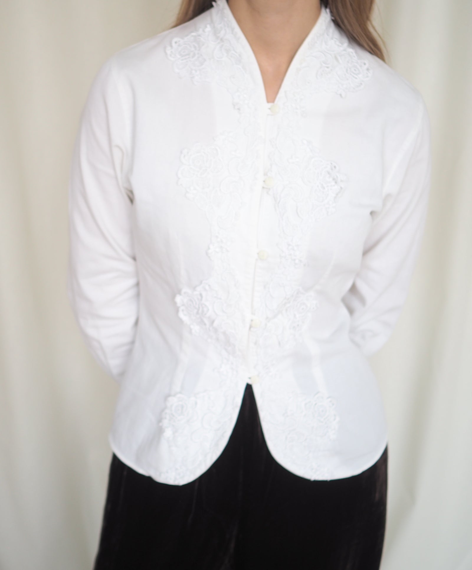 Embroidered Vintage Blouse