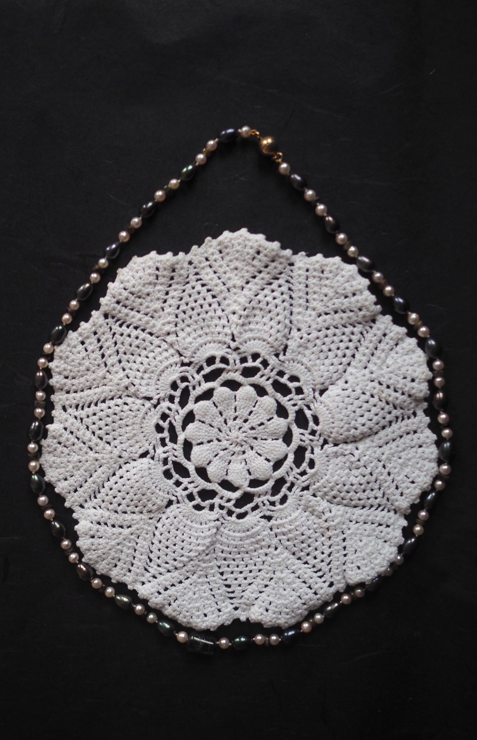 Tourmaline Pearl Necklace