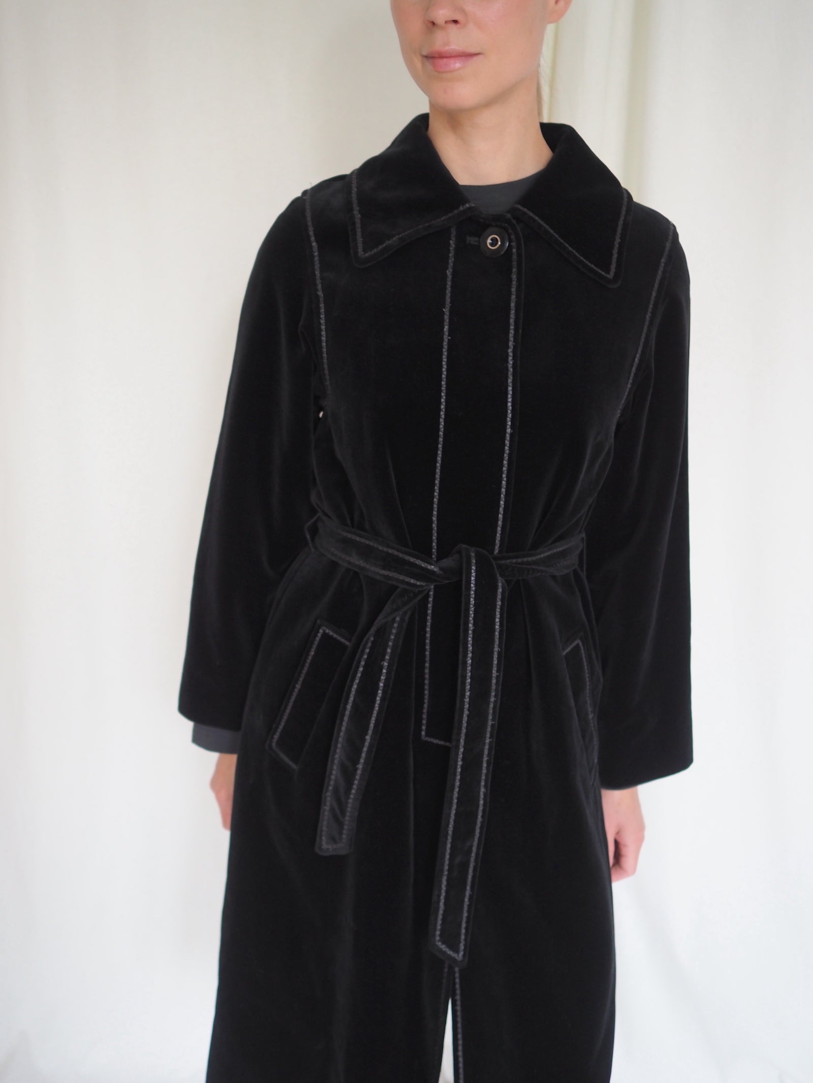 Vintage Velvet Coat