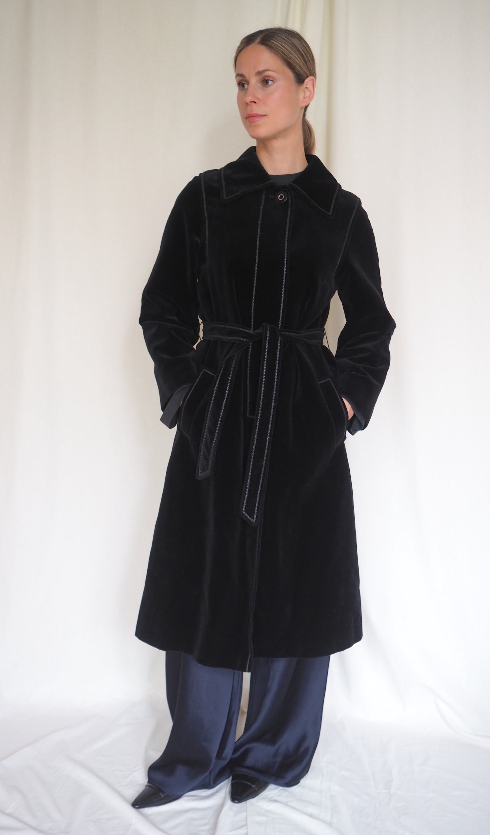 Vintage Velvet Coat