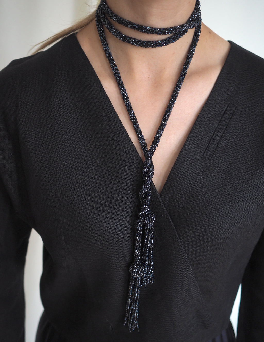Beads & Tassel Necklace