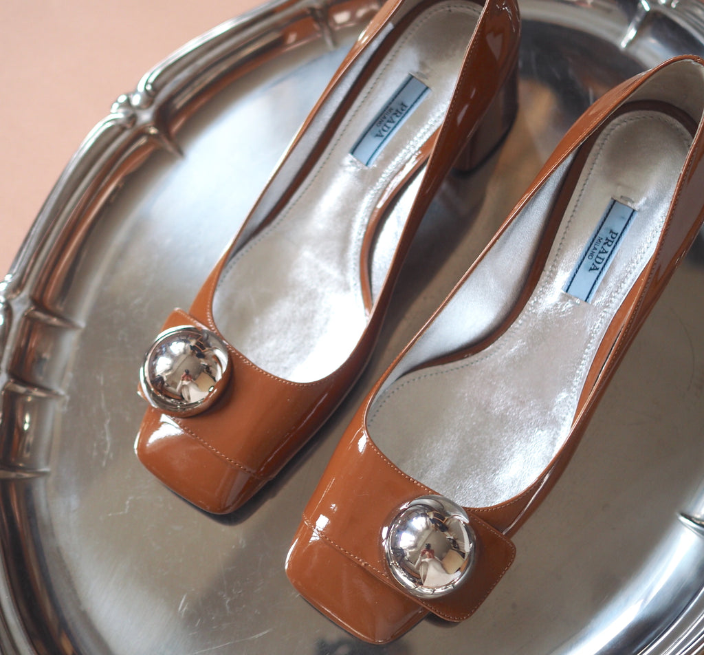 Prada Block Heels (39)