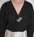 Vintage Spiral Brooch