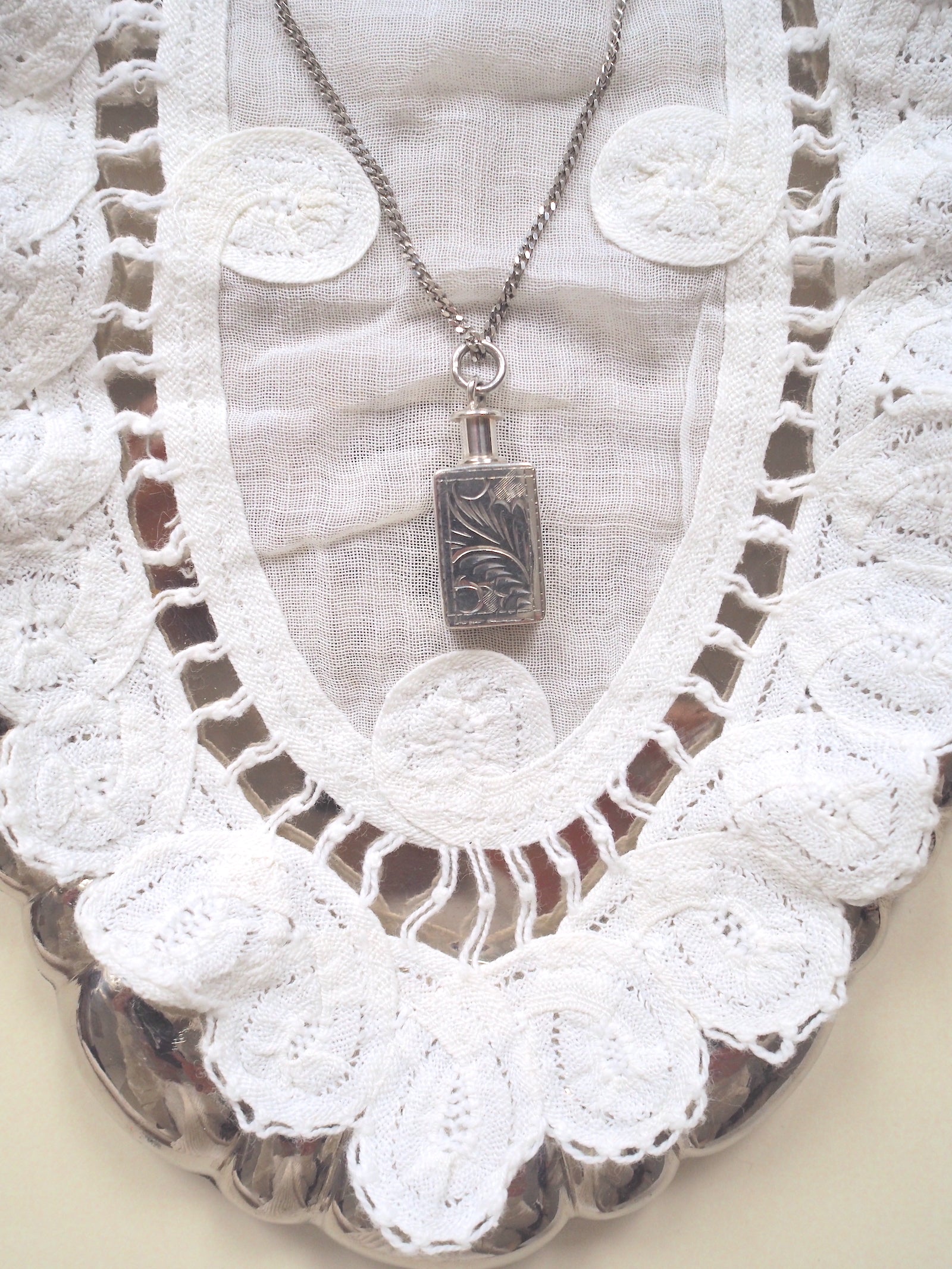 Perfume Vial Pendant Necklace