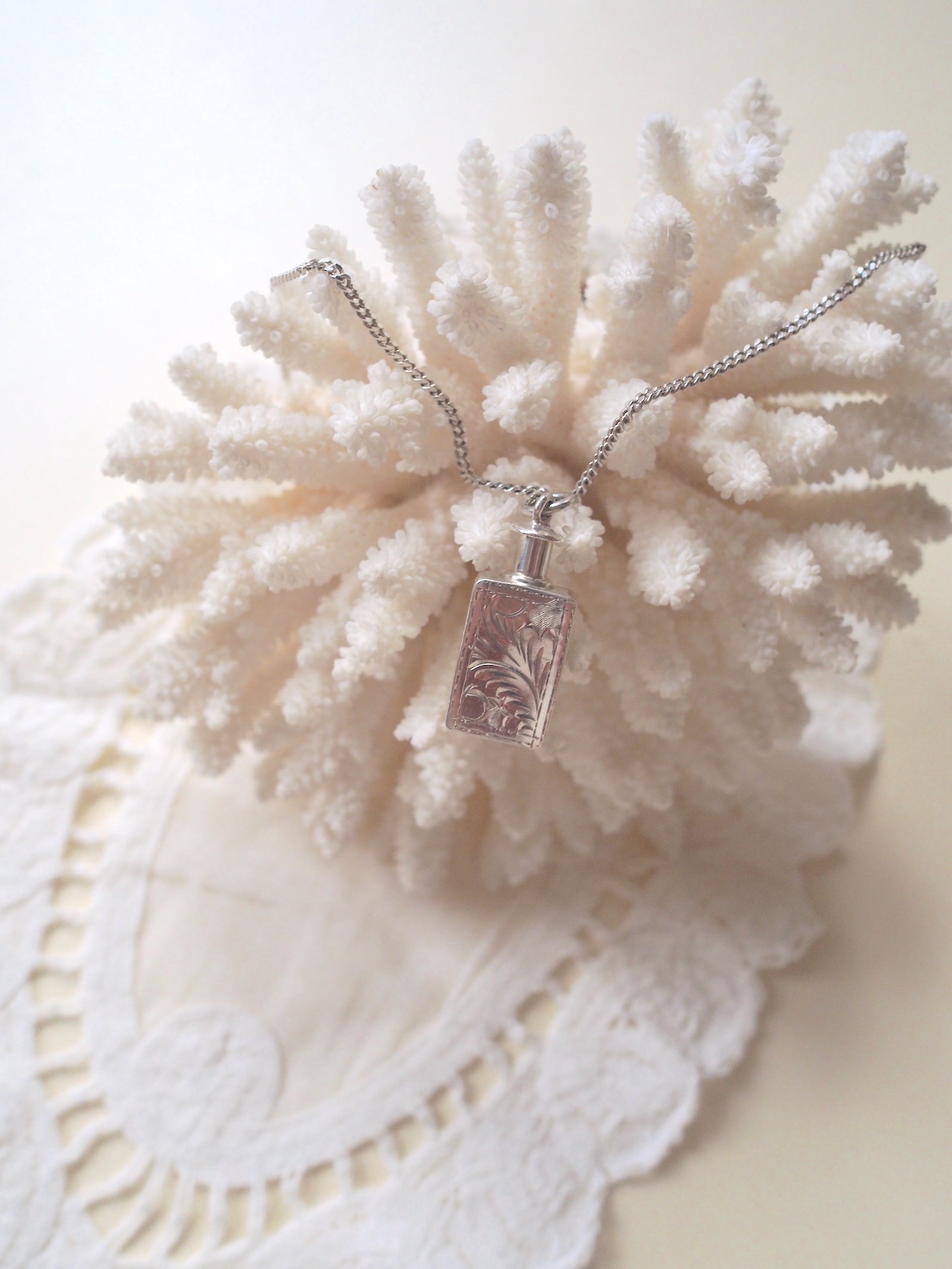 Perfume Vial Pendant Necklace