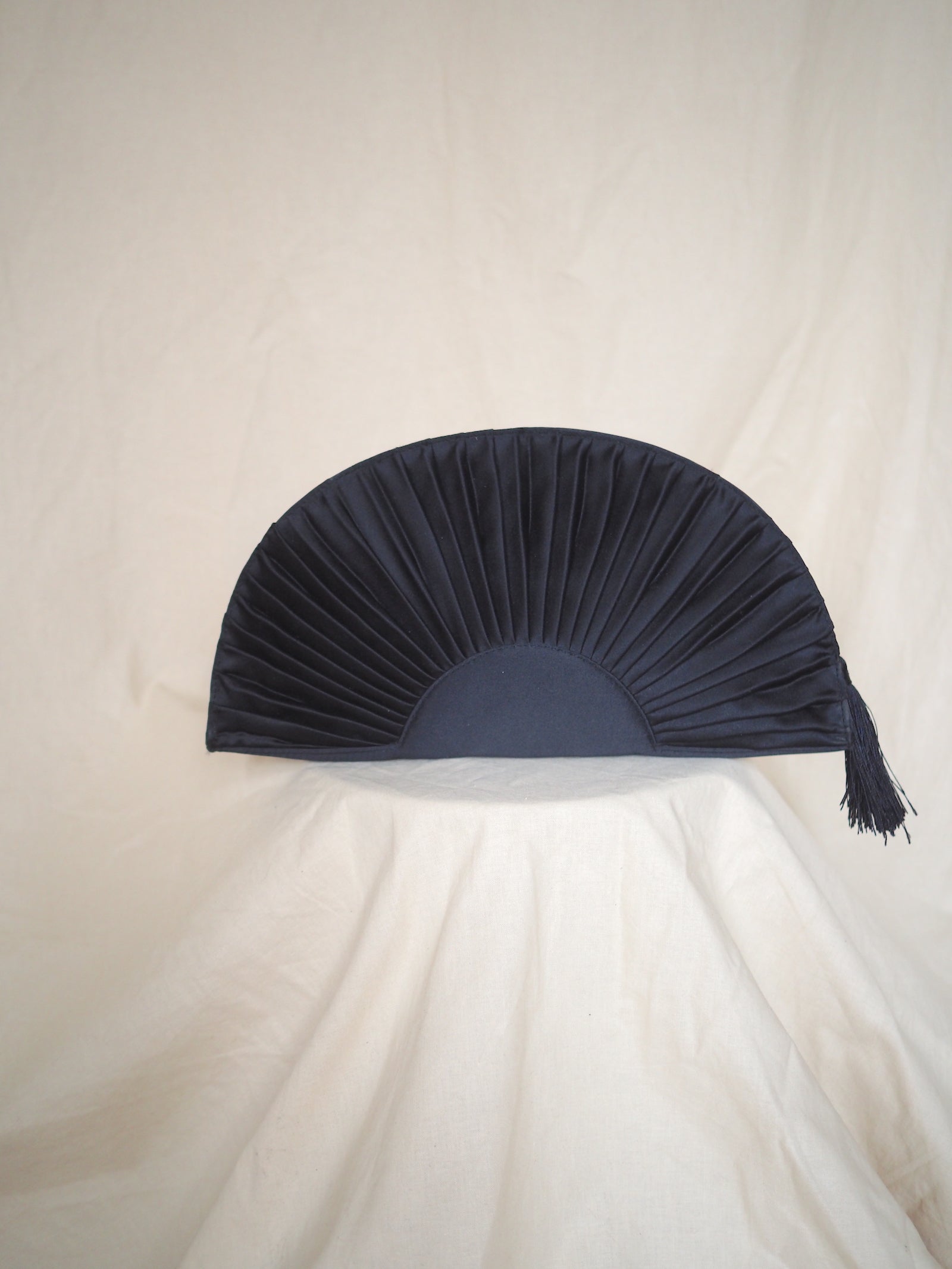 Pleated Satin Clutch