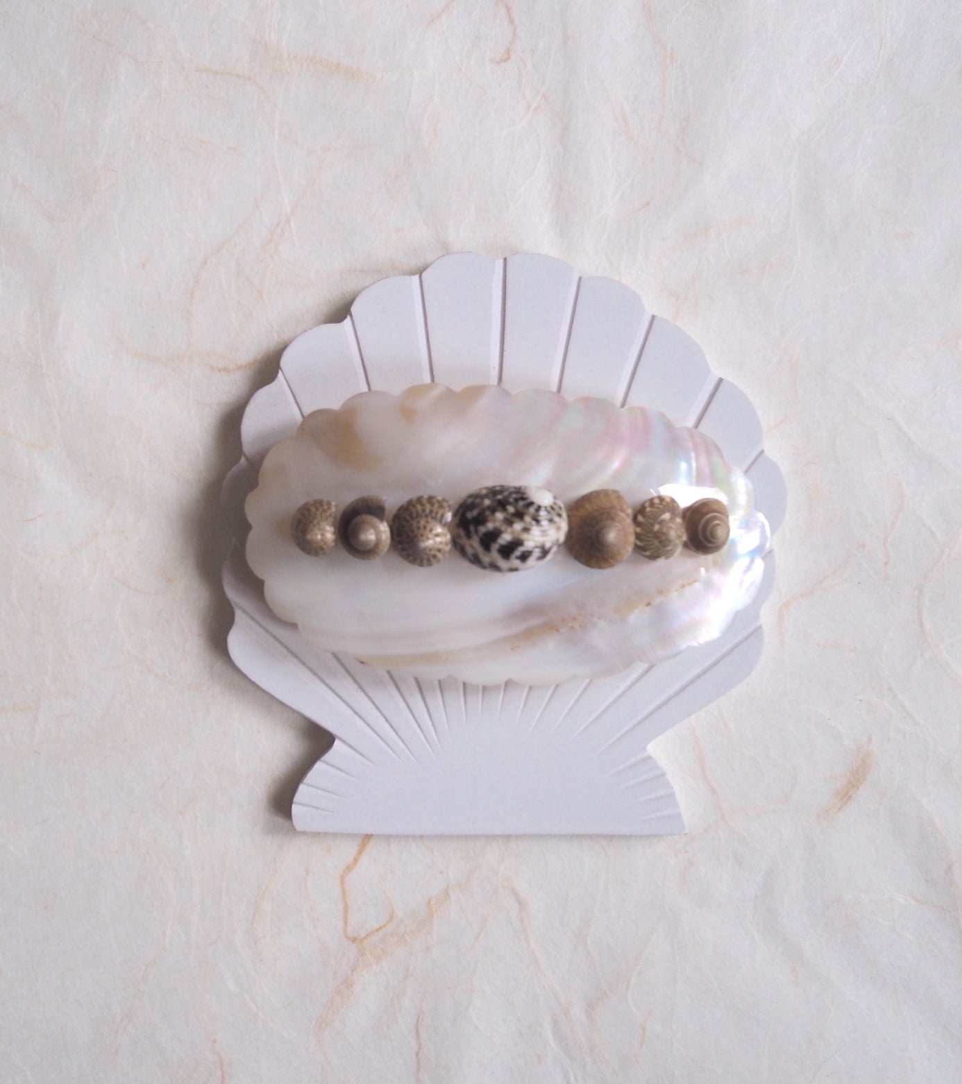 Mother-of-pearl Hair Clip