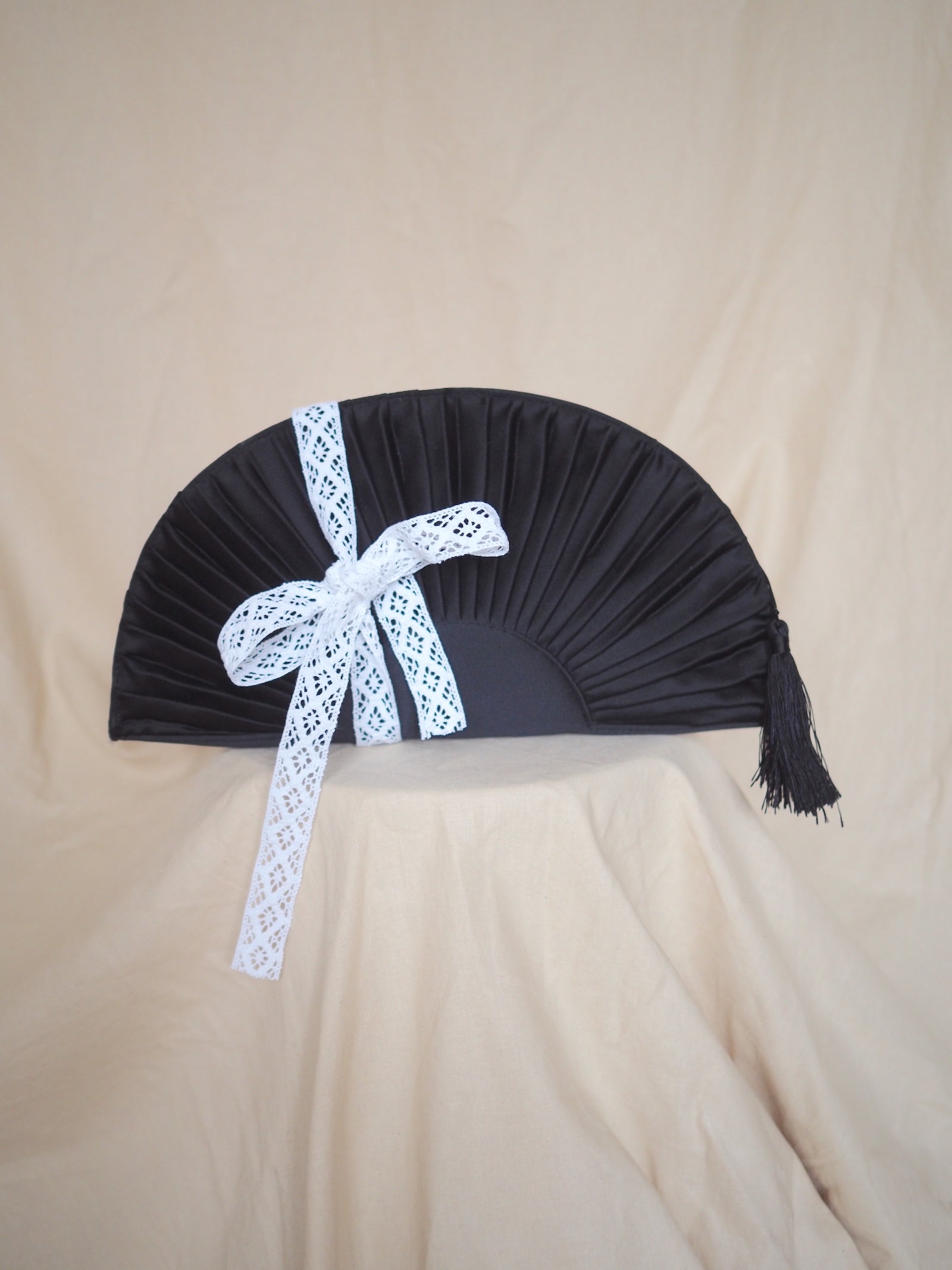 Pleated Satin Clutch