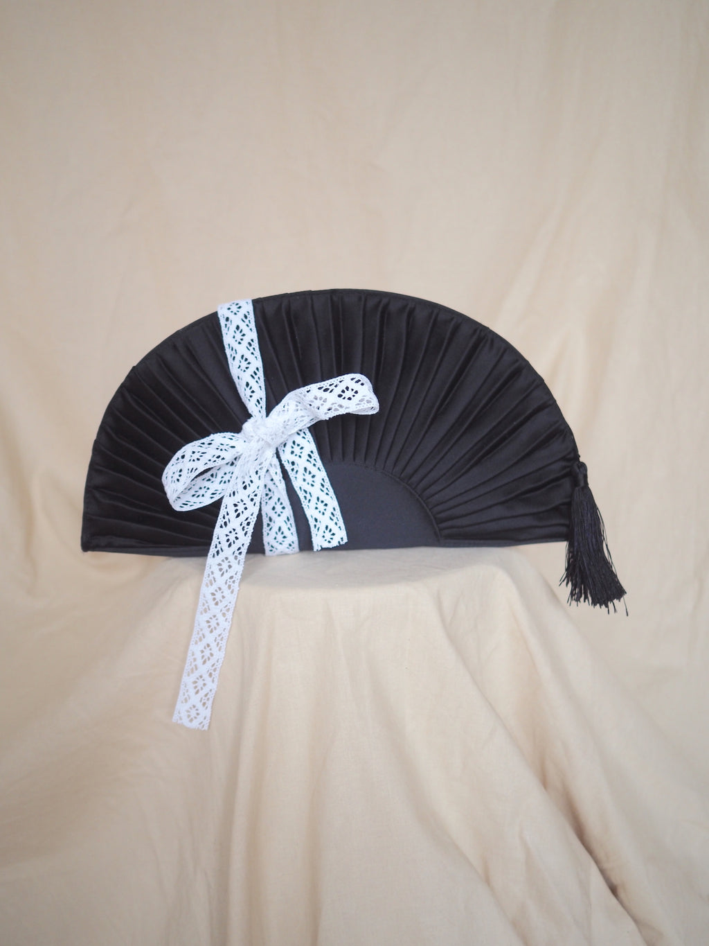 Pleated Satin Clutch