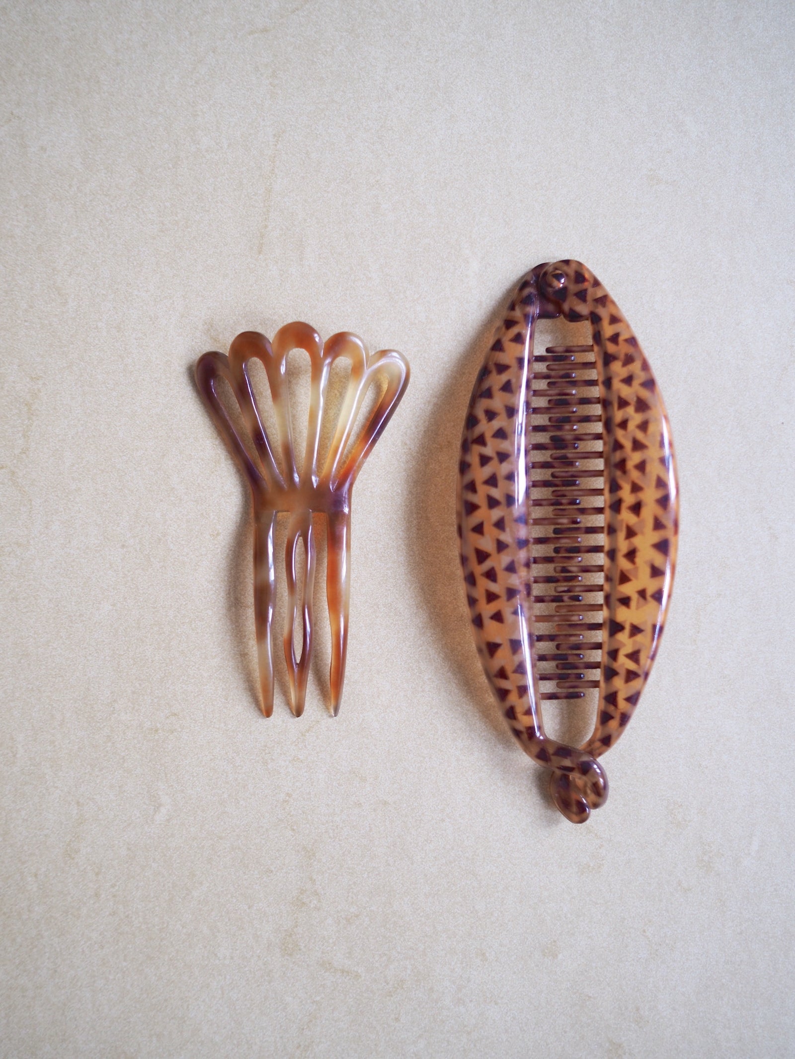 Vintage Hair Comb & Clip