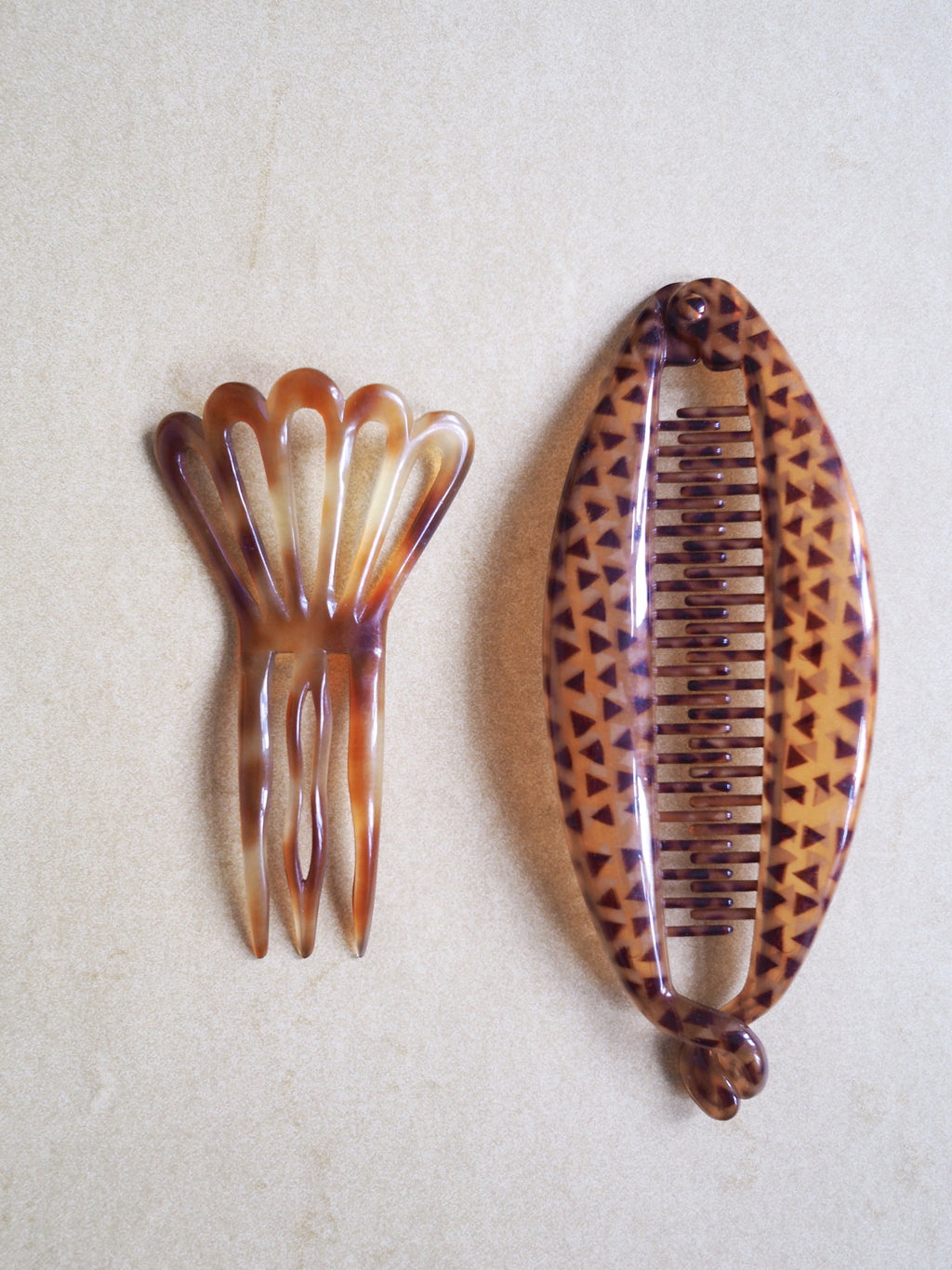 Vintage Hair Comb & Clip