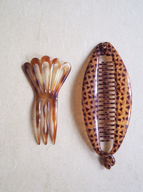 Vintage Hair Comb & Clip