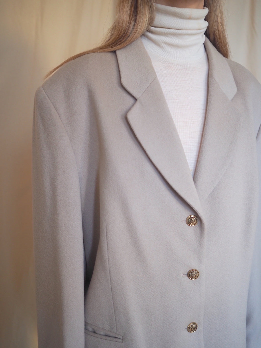 Vintage Cashmere Blazer