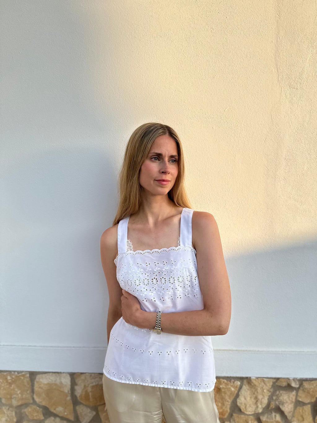 Strap Cotton Top