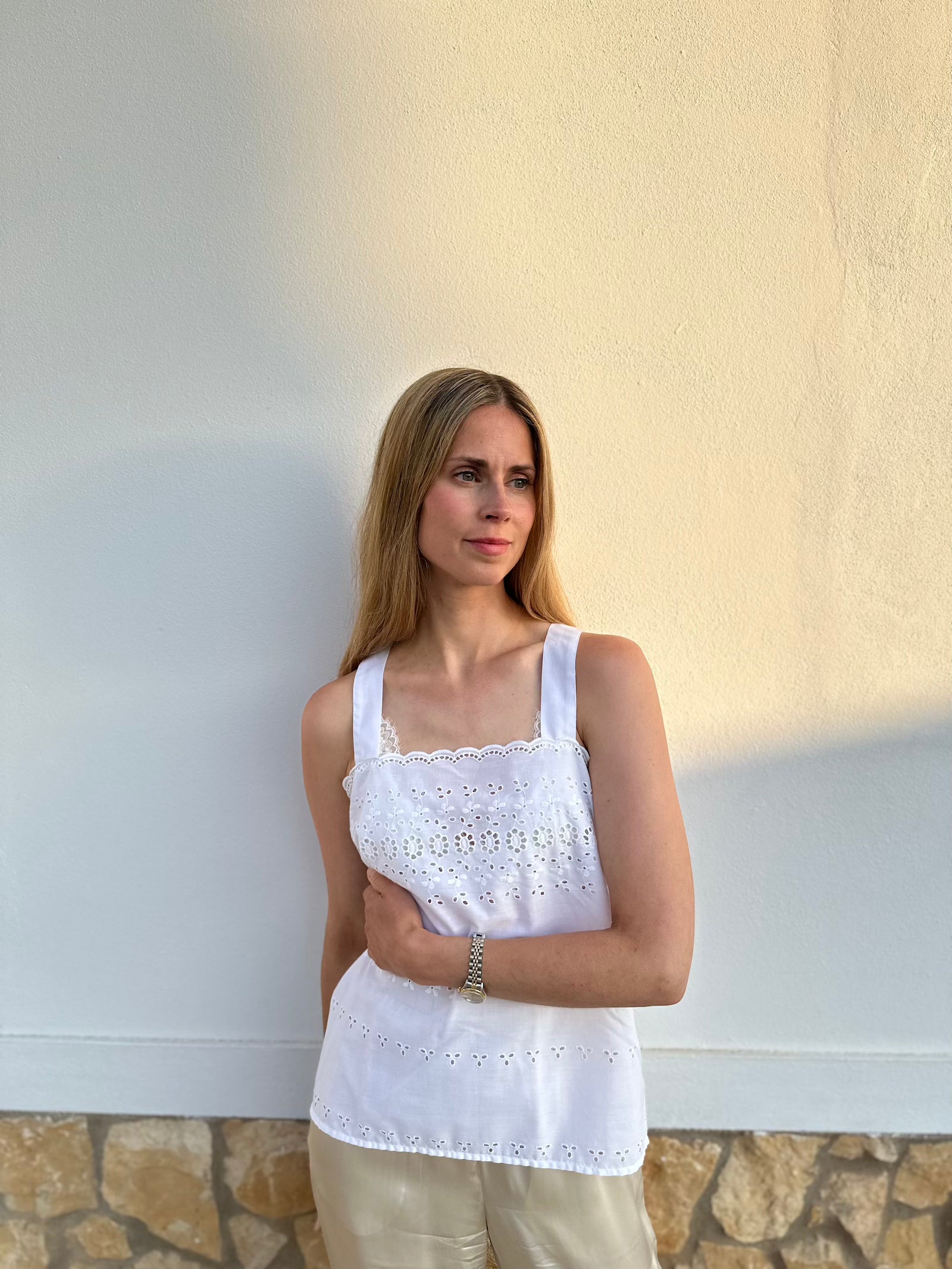 Strap Cotton Top