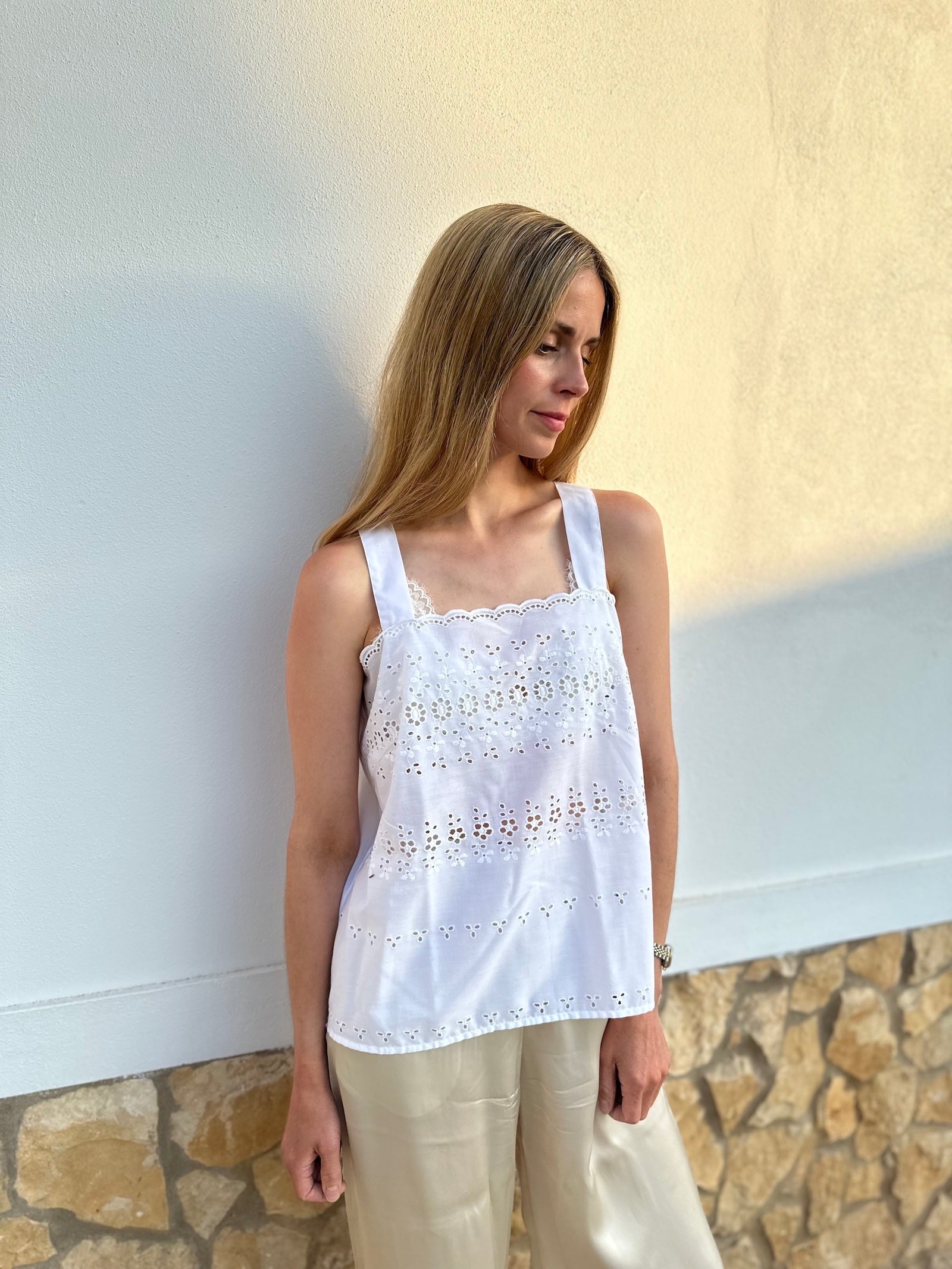 Strap Cotton Top