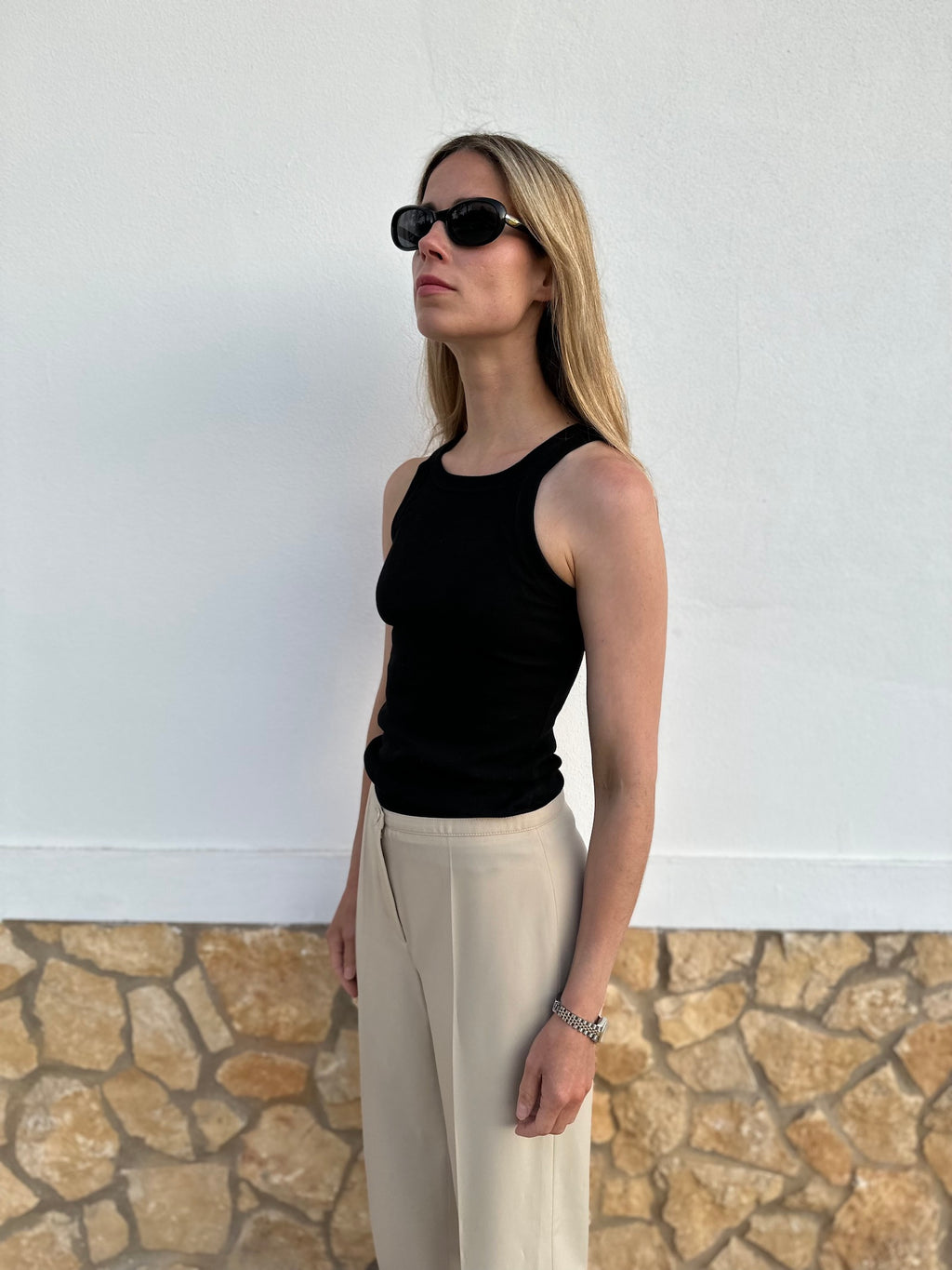 Wide-leg Trousers