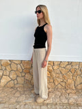 Wide-leg Trousers