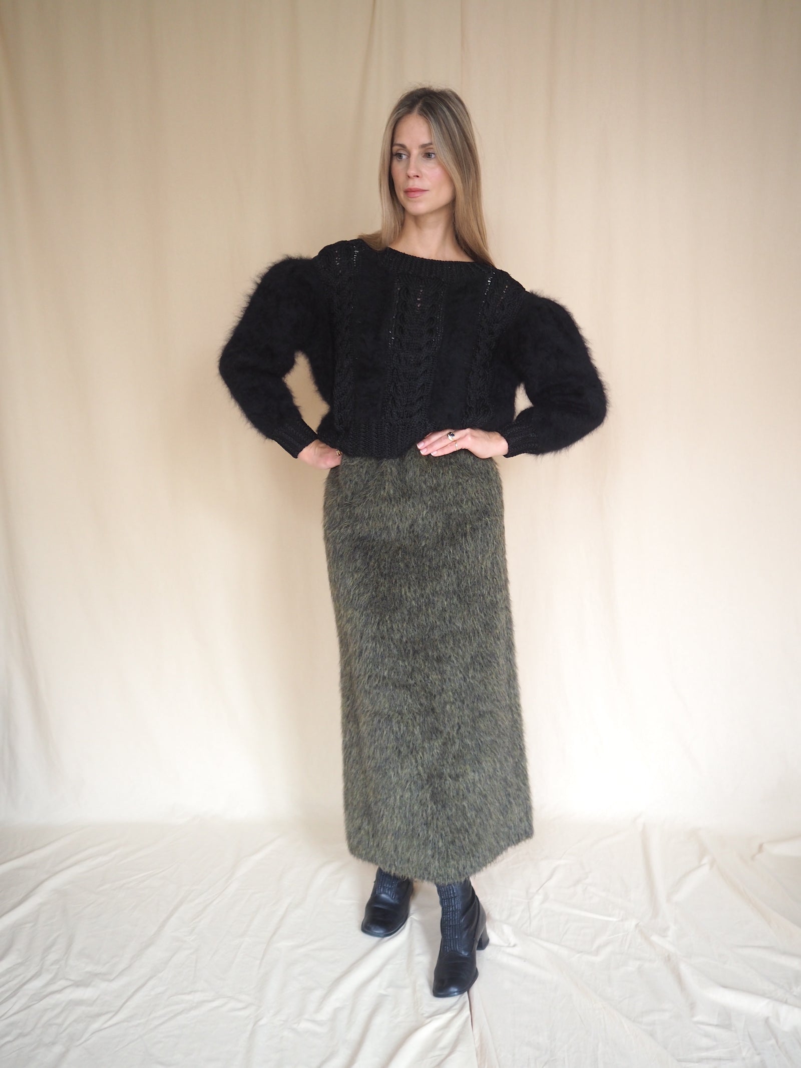 Mohair & Alpaca Skirt