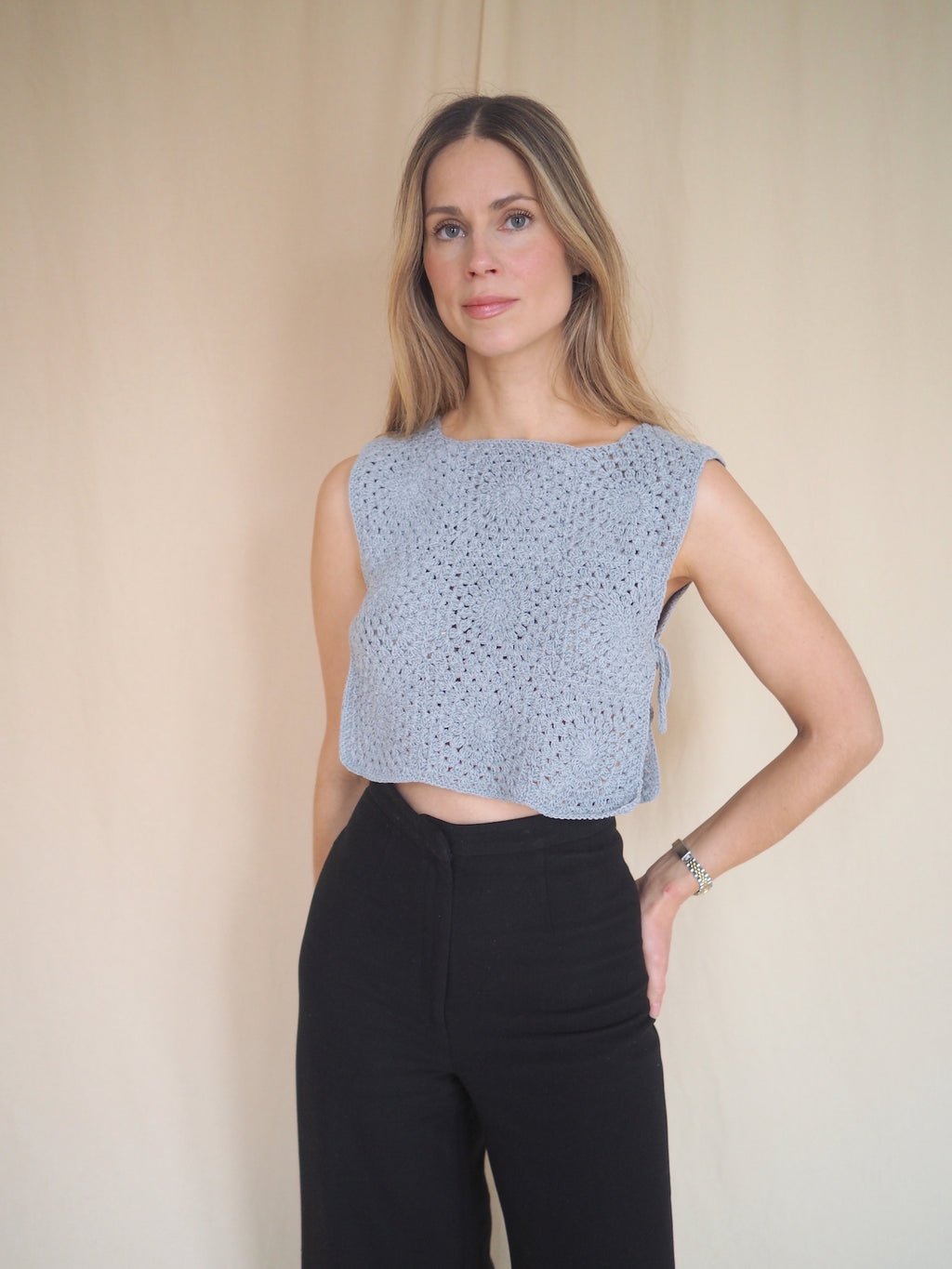 Hand-crochet Top