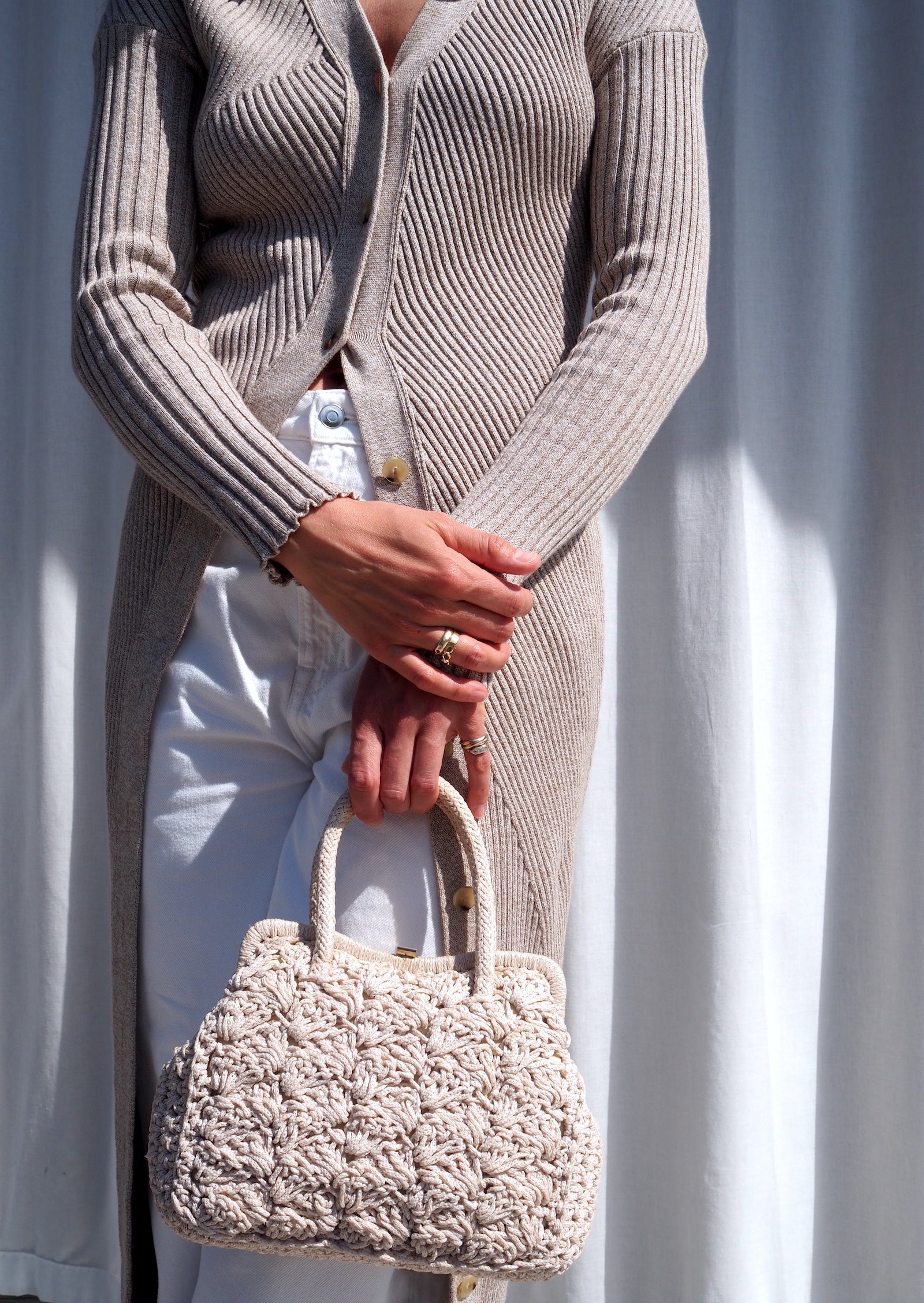 Vintage Embroidered Handbag