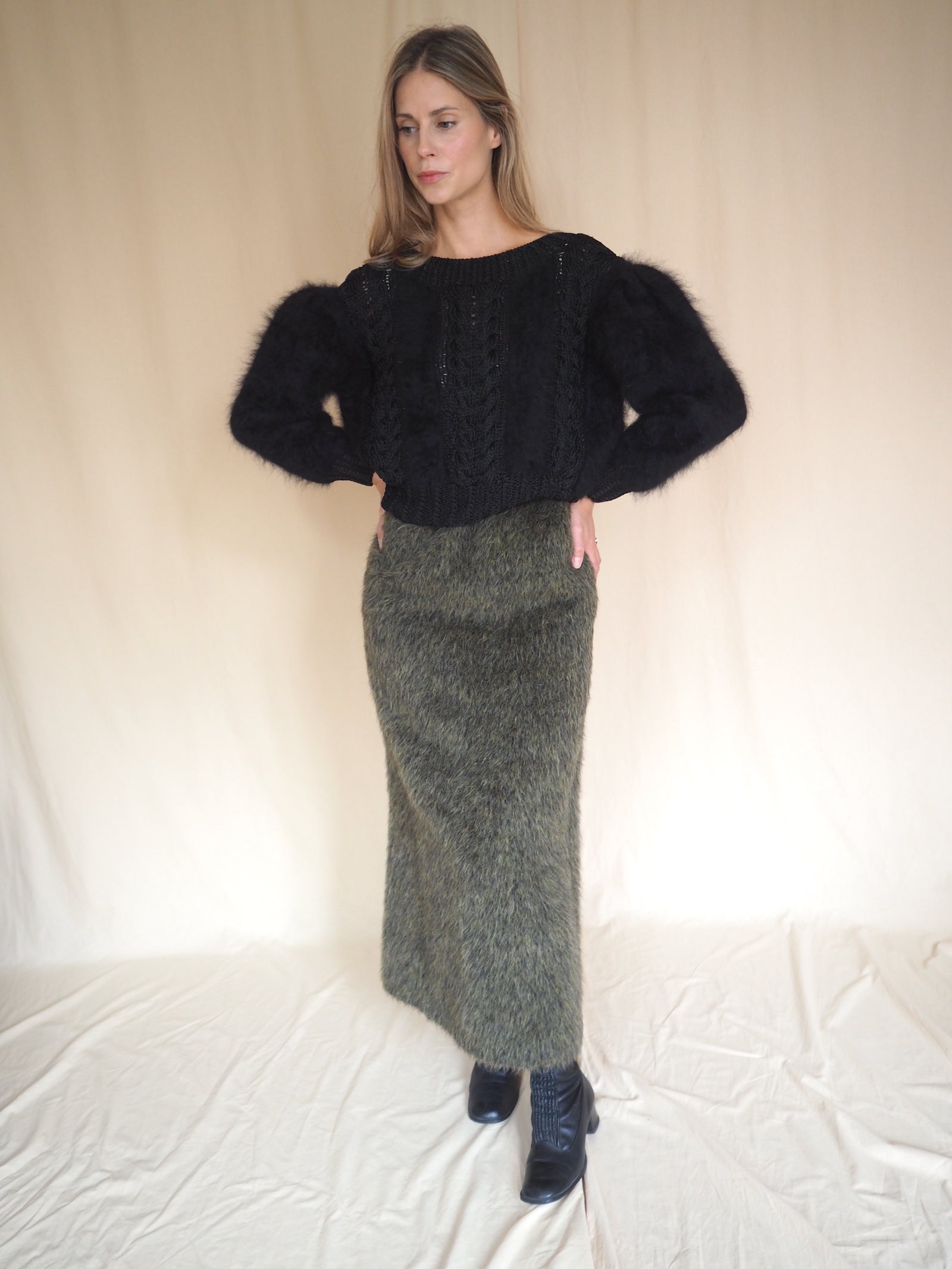 Mohair & Alpaca Skirt