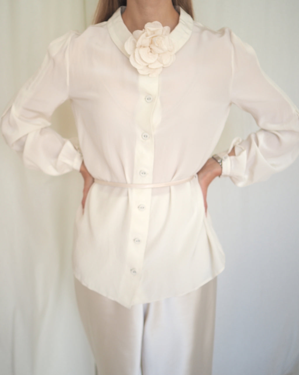 Vintage Prada Silk Blouse
