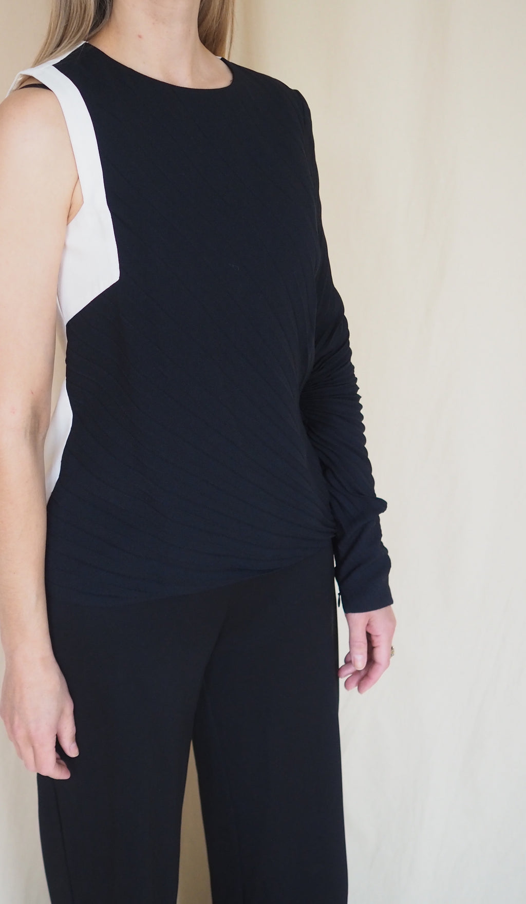 Emanuel Ungaro Pleated Top