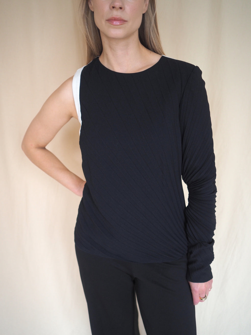 Emanuel Ungaro Pleated Top