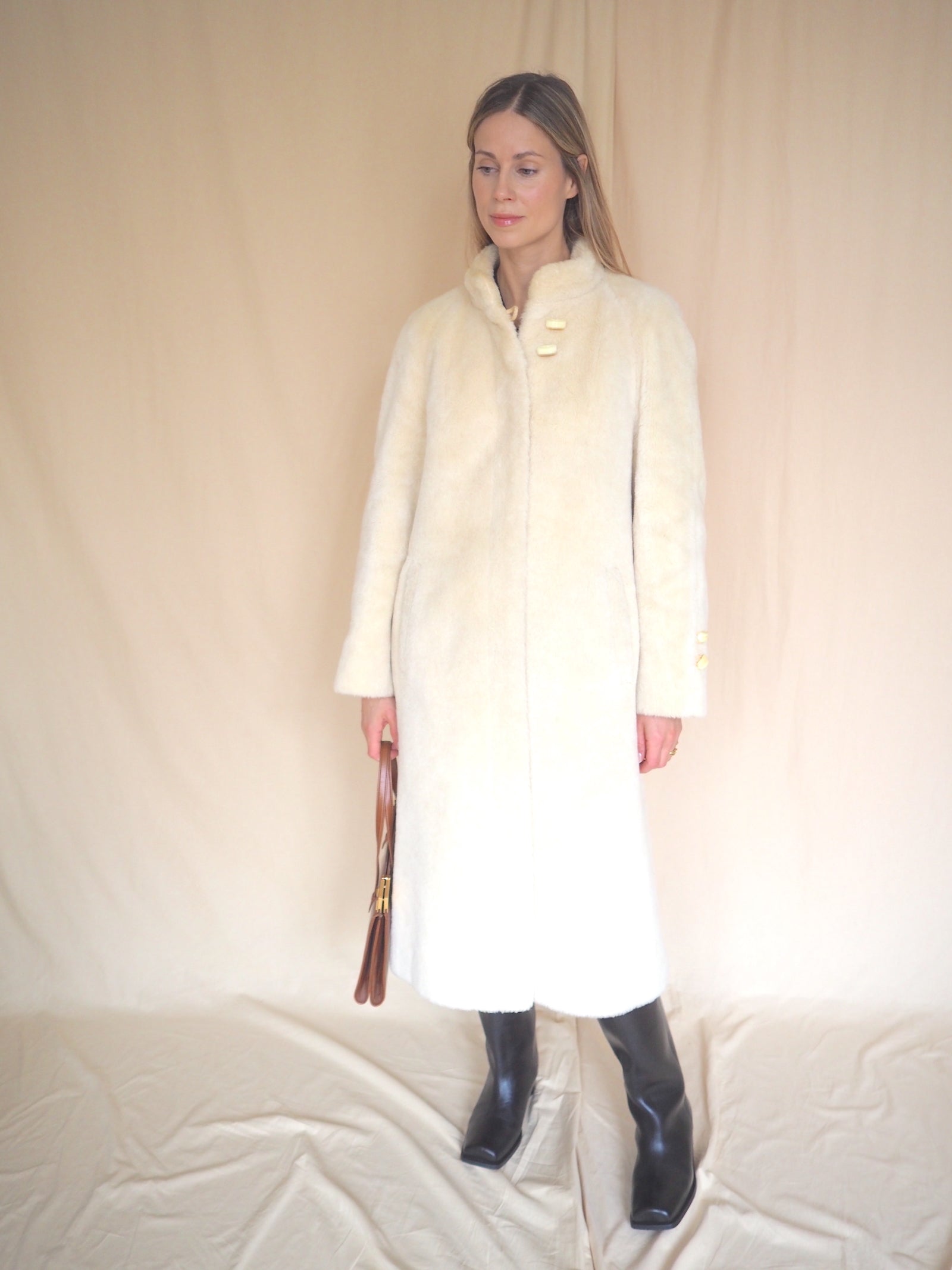 Vintage Alpaca Coat