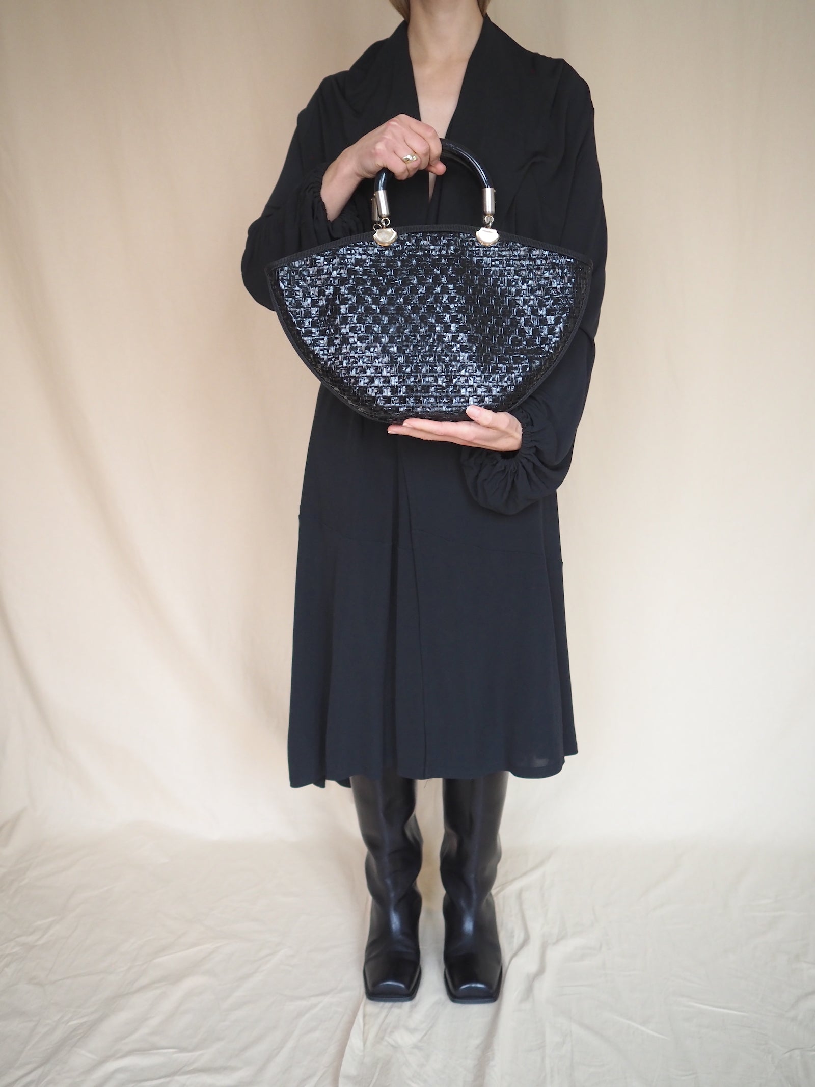 Italian Vintage Basket Bag