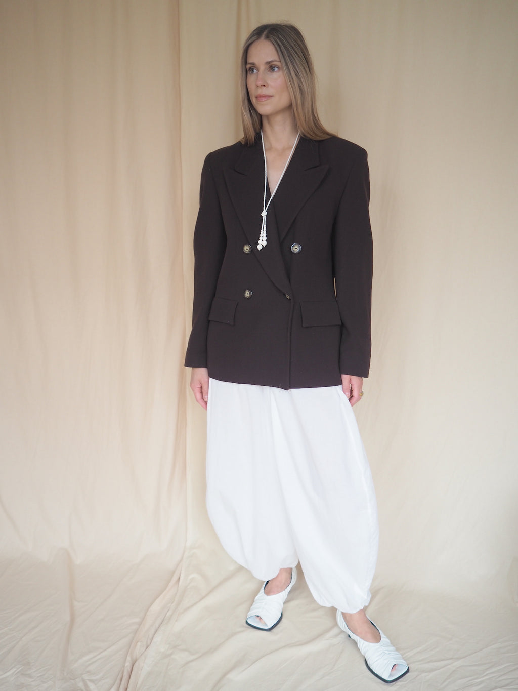 Vintage French Tailored Blazer