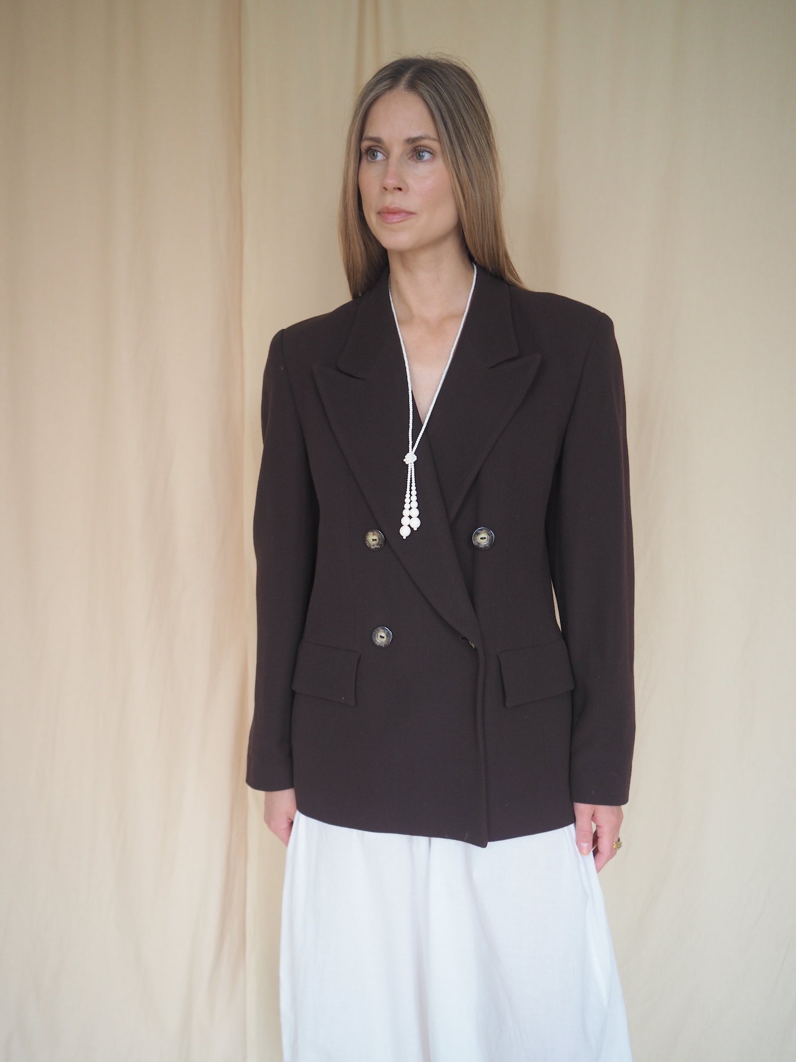 Vintage French Tailored Blazer