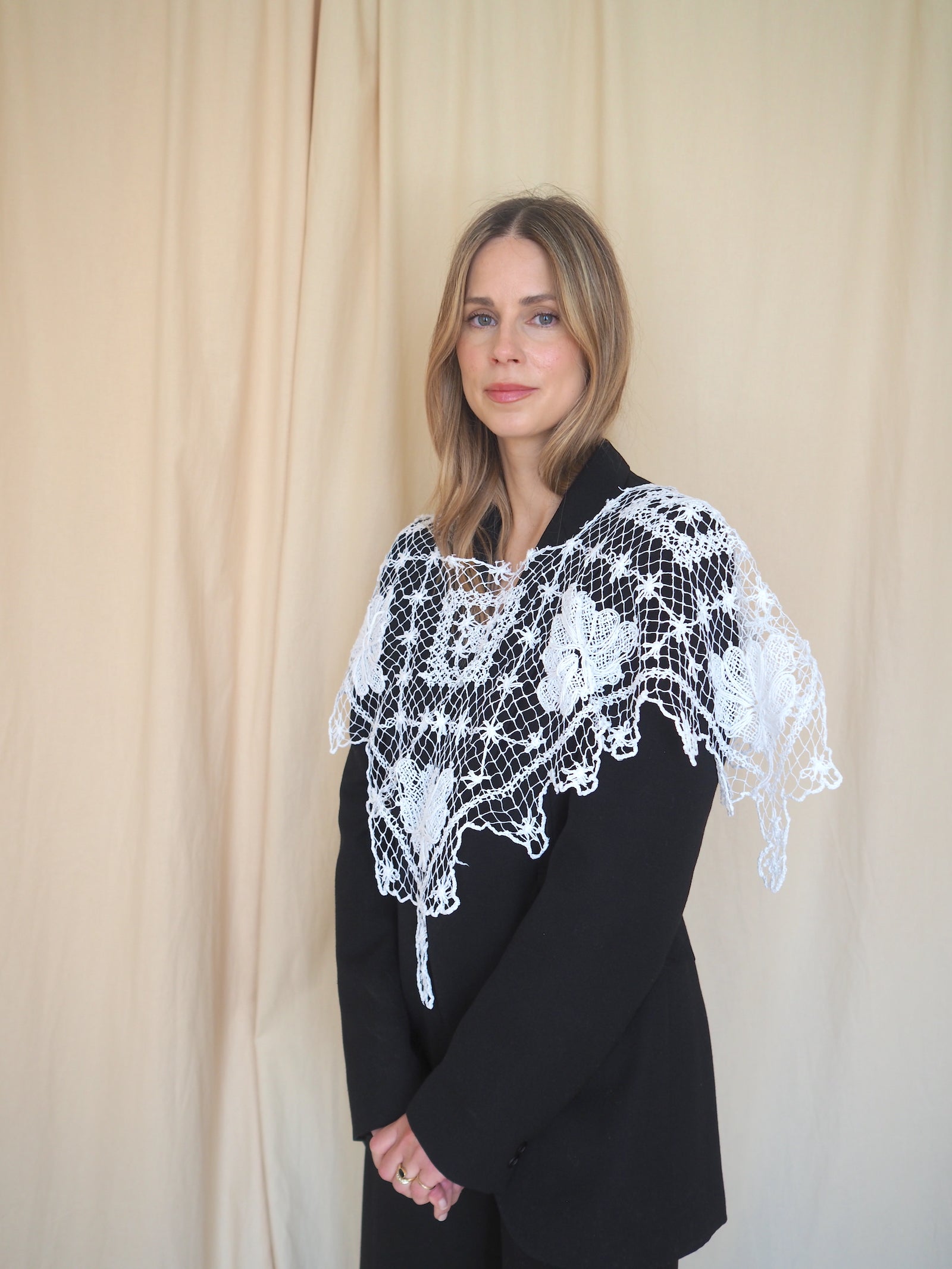 Handmade Lace Cape