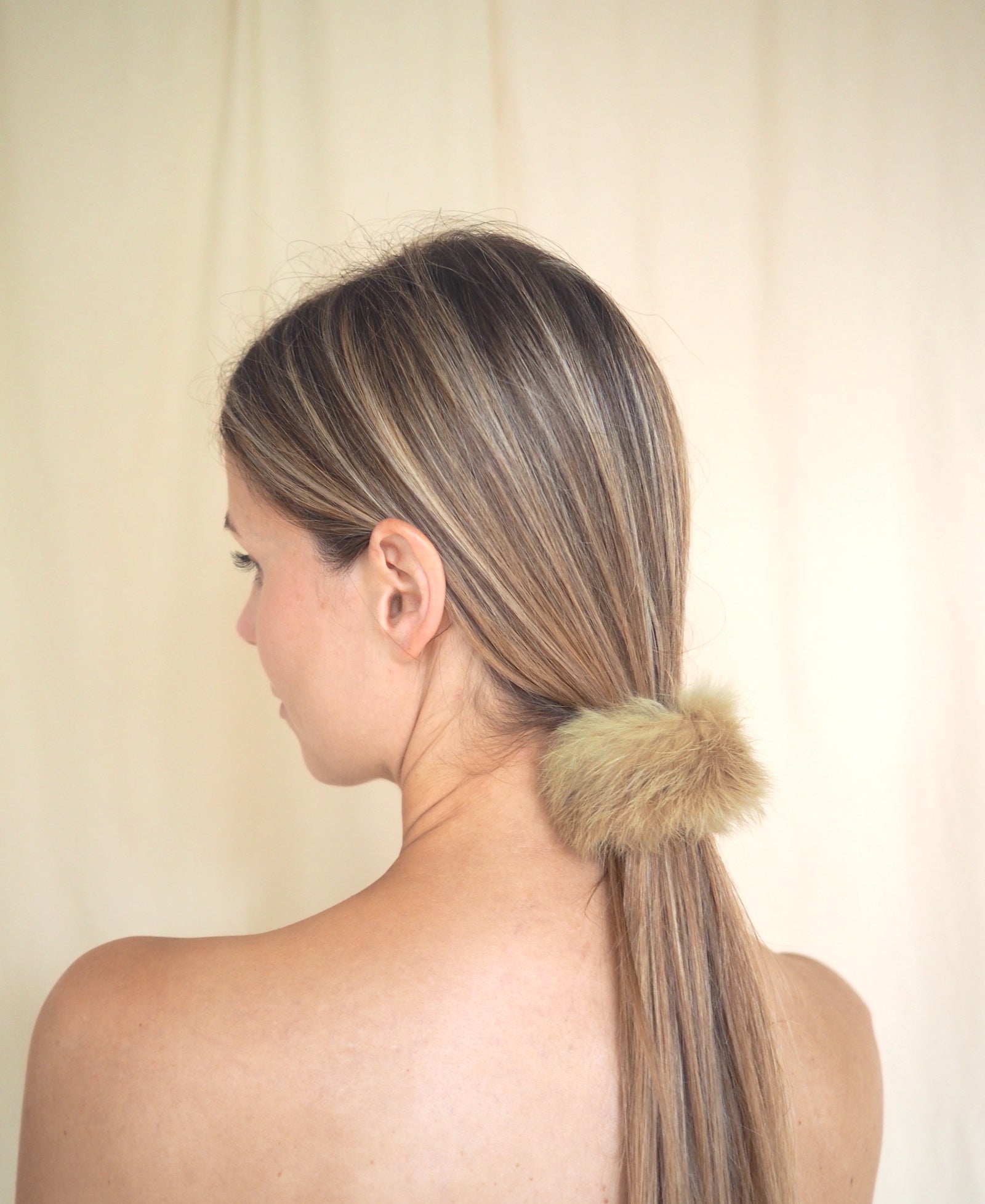 Fur Hair Tie