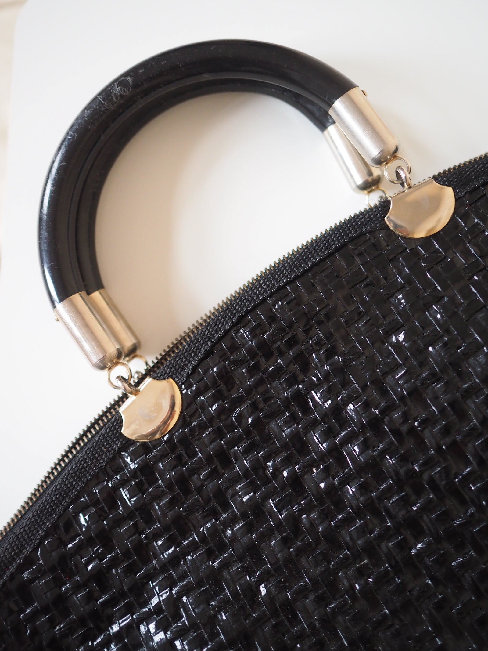 Italian Vintage Basket Bag