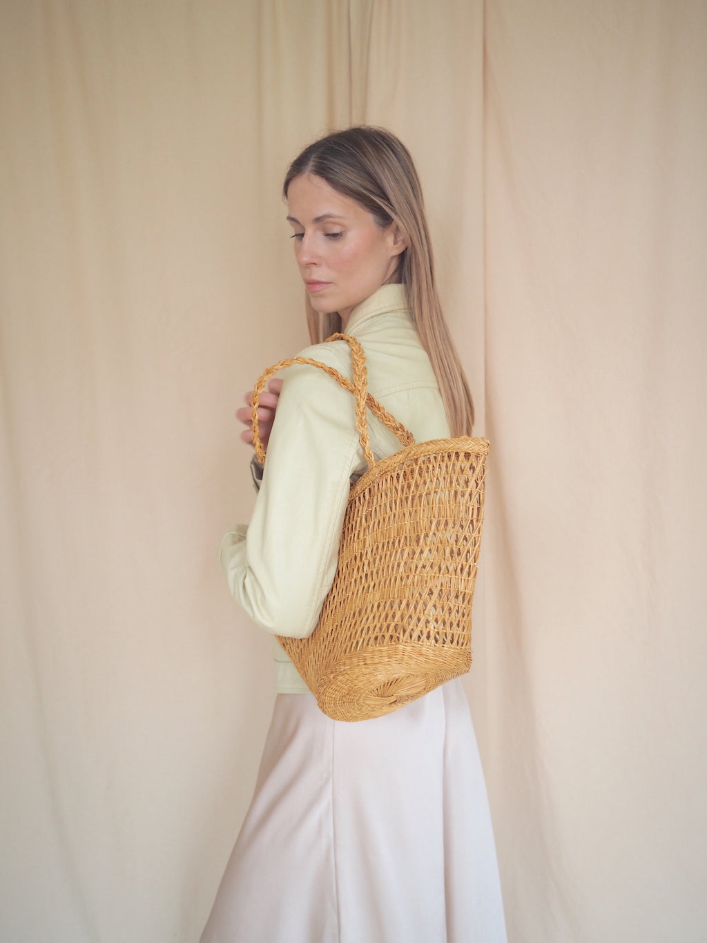 Vintage Straw Bag